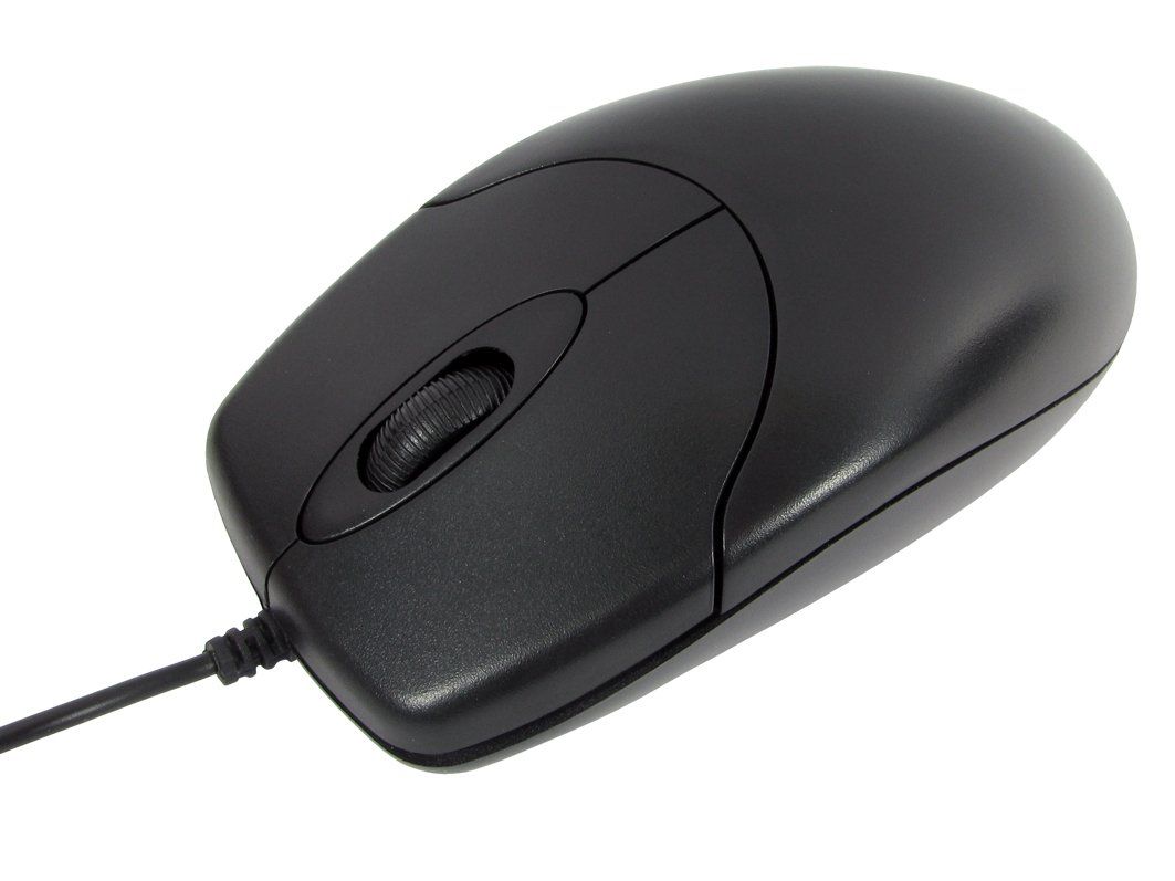 Cables Direct NLMS-222A mouse Ambidextrous USB Type-A Optical 800 DPI - Image 1