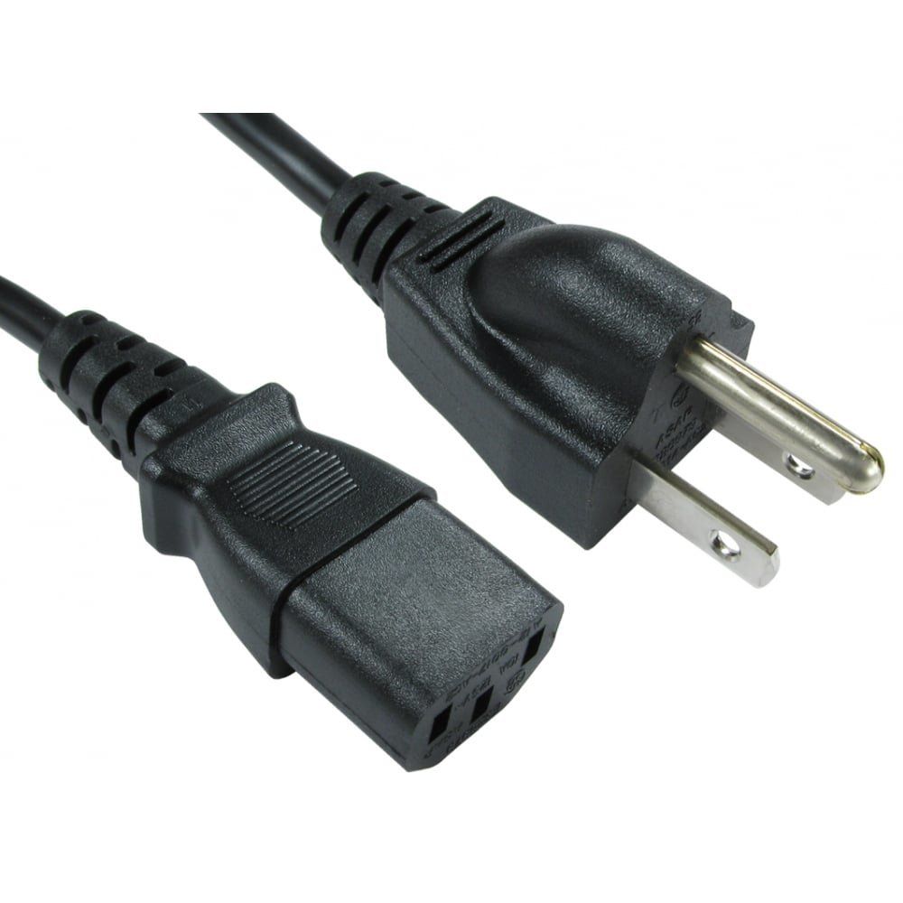 Cables Direct RB-291W power cable Black 2 m C13 coupler - Image 1