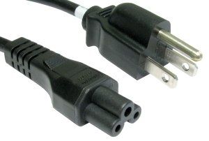 Cables Direct RB-500W power cable Black 2 m C5 coupler - Image 1