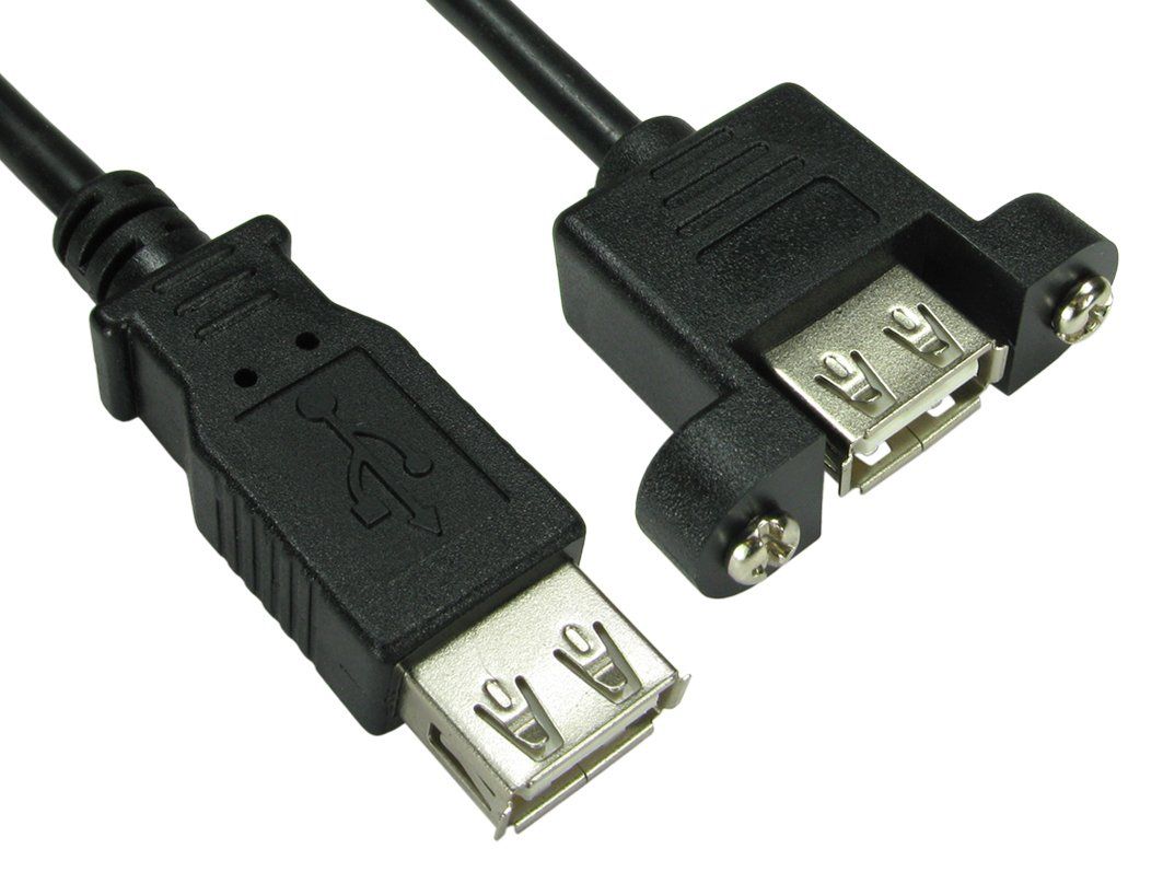 Cables Direct USB 3.0 A 17.5 cm USB cable USB 2.0 0.175 m USB A Black - Image 1