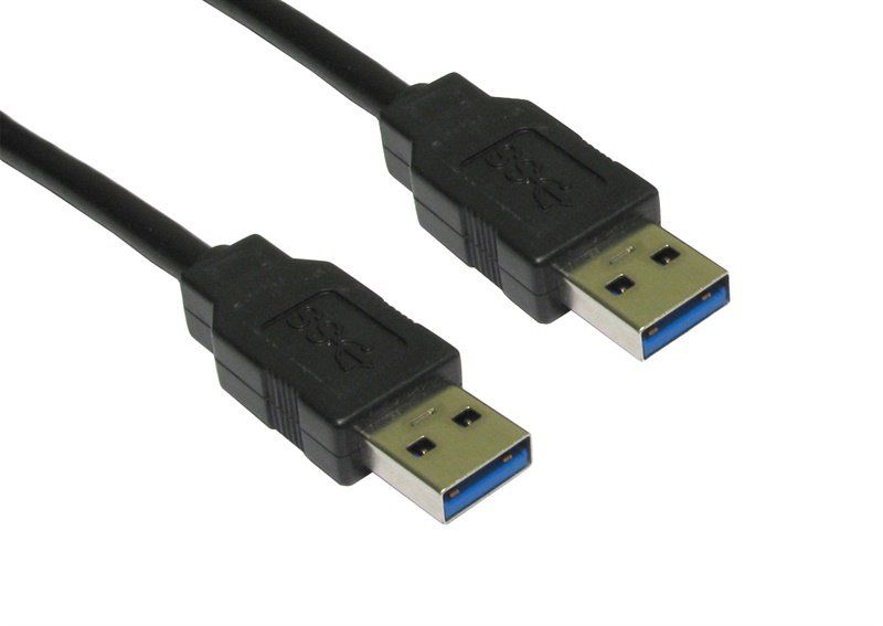 Cables Direct USB 3.0 A 5m USB cable USB 3.2 Gen 1 (3.1 Gen 1) USB A Black - Image 1