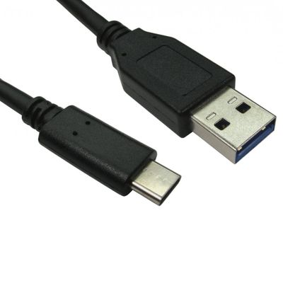 Target USB3C-921. Cable length: 1 m. Connector 1: USB C Connector 2: USB A USB version: USB 3.2 Gen 1 (3.1 Gen 1) Maximum data transfer rate: 10 Gbit/s Product colour: Black - Thumbnail 2