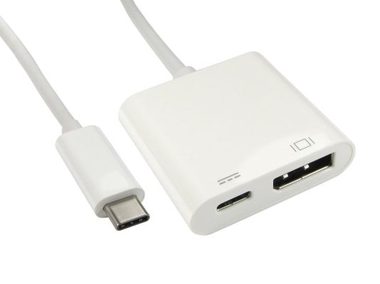 Cables Direct USB3C-DPCAB-WPD USB graphics adapter 3840 x 2160 pixels White