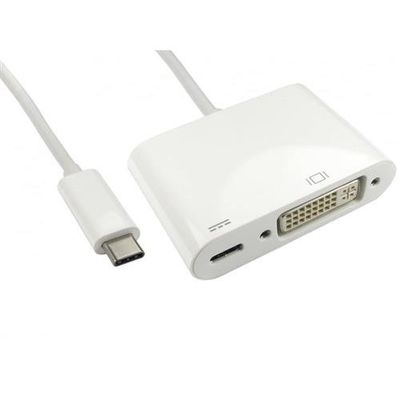 Cables Direct USB3C-DVICAB-WPD USB graphics adapter White