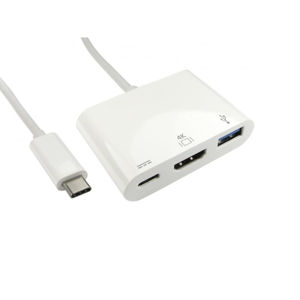 Cables Direct USB3C-HDMIUSB-WPD USB 3.2 Gen 1 (3.1 Gen 1) Type-C White - Image 1
