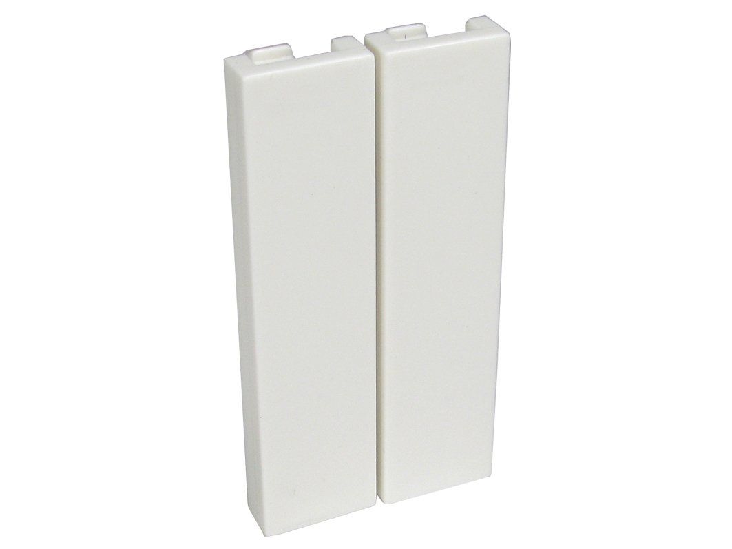 Cables Direct AV-MODQBLANK wall plate/switch cover White - Image 1