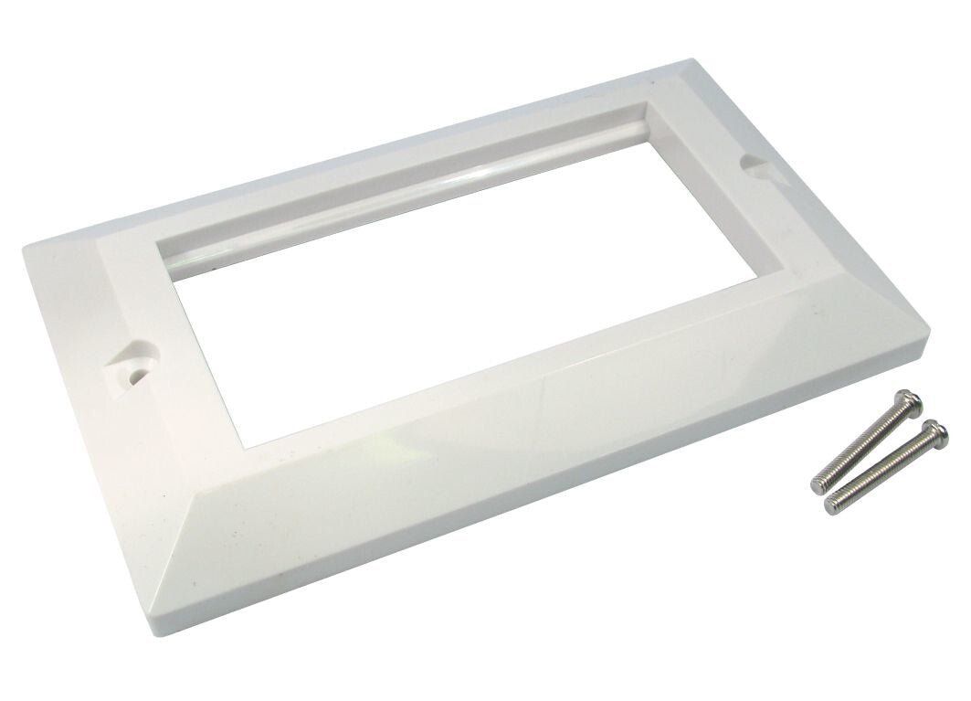 Cables Direct AV-MODDLF wall plate/switch cover White - Image 1