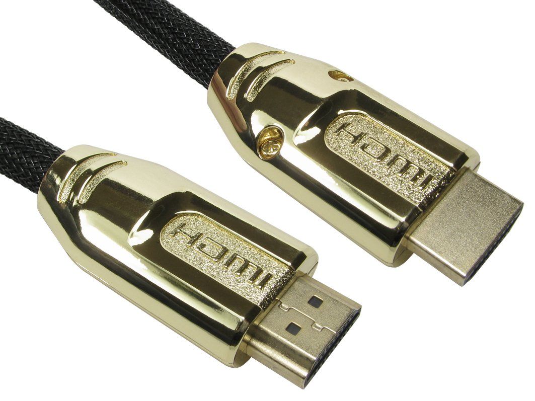 Cables Direct NL2HD42-02 HDMI cable 2 m HDMI Type A (Standard) Black, Gold - Image 1