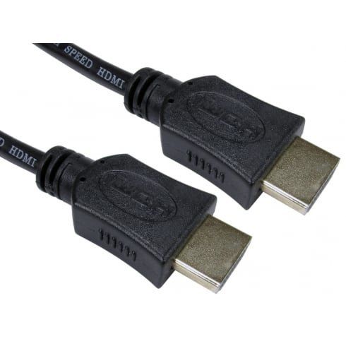 Cables Direct 77HDMI-018 HDMI cable 1.8 m HDMI Type A (Standard) Black - Image 1