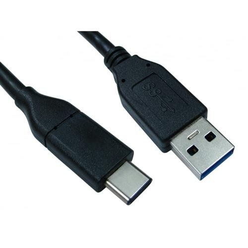 Cables Direct USB3C-921-2M USB cable USB 3.2 Gen 1 (3.1 Gen 1) USB C USB A Black - Image 1