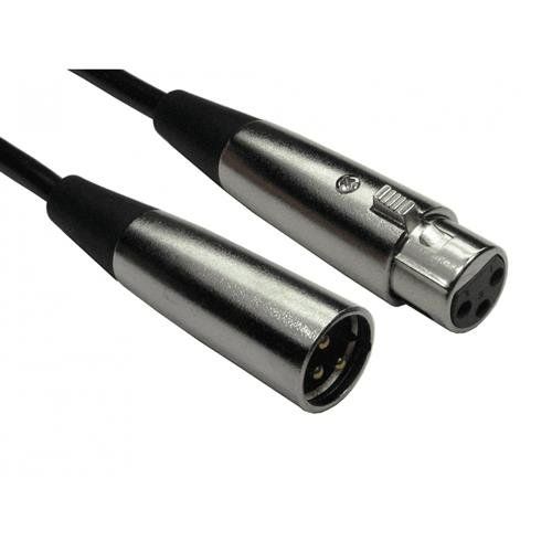Cables Direct 2XLR-SV030 audio cable 3 m XLR (3-pin) Black, Silver - Image 1