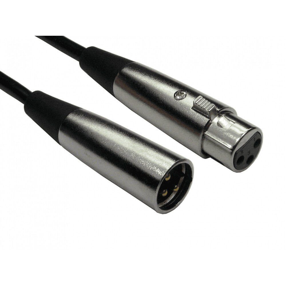Cables Direct 2XLR-SV050 audio cable 5 m XLR (3-pin) Black. Silver - Image 1
