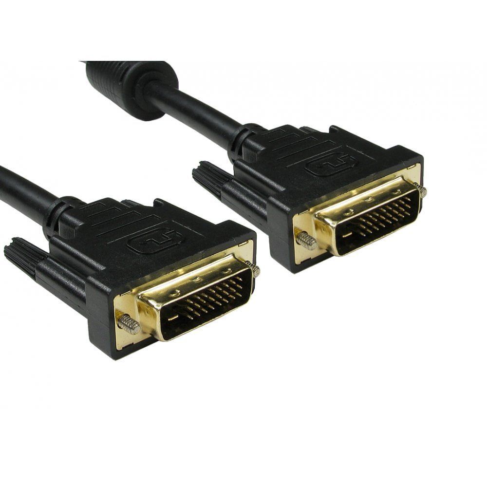 Cables Direct 77DVID-202 DVI cable 2 m DVI-D Black - Image 1