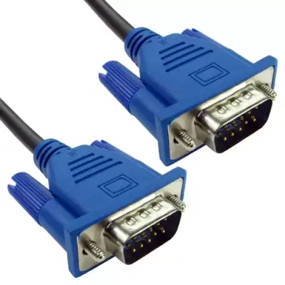 Cables Direct CDEX-LPLZ-05BL VGA cable 5 m VGA (D-Sub) Black Blue