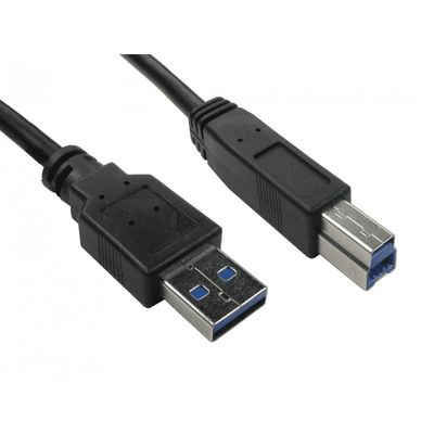 Cables Direct 99CDL3-802 USB cable USB 3.2 Gen 1 (3.1 Gen 1) 2 m USB A USB B Black