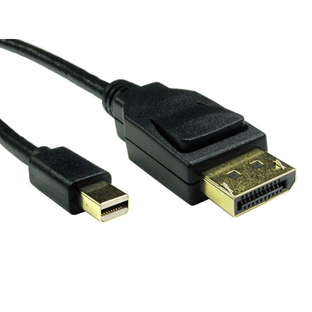 Cables Direct CDLMDP8K-005MK DisplayPort cable 0.5 m Mini DisplayPort Black - Image 1