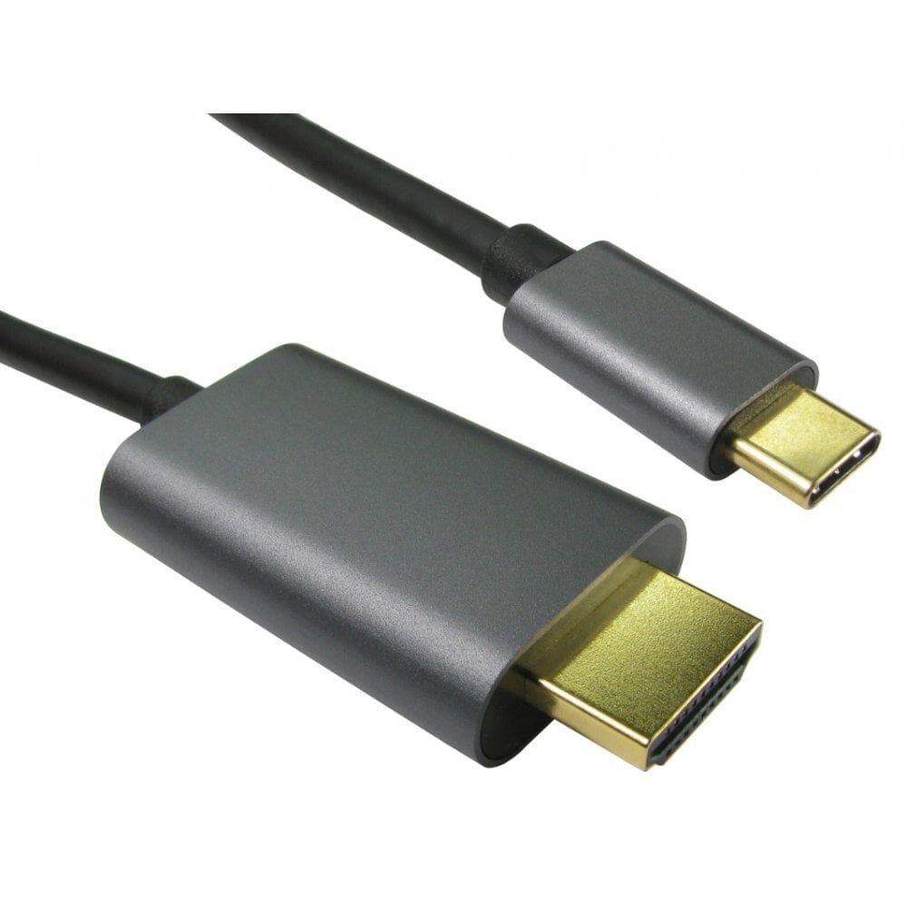 Cables Direct USB3C-8KHDMI-2M video cable adapter USB Type-C HDMI Type A (Standard) Black - Image 1