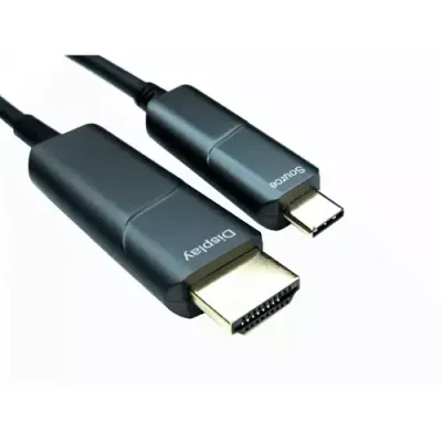 Cables Direct CDL AOC USB C - HDMI 4K@60HZ 20Mtr - Thumbnail 2