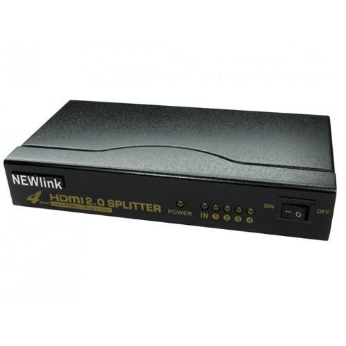 Cables Direct NLHDSP204-HD2 video splitter HDMI 4x HDMI - Image 1