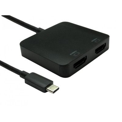 Cables Direct NLUSB3C-HDMST. USB connector type: USB Type-C USB connector gender: Male USB connector form factor: Straight. Product colour: Black