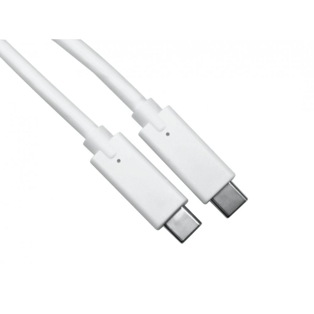 Cables Direct NLMOB-901-2 USB cable USB 3.2 Gen 2 (3.1 Gen 2) 1.8 m USB C White - Image 1
