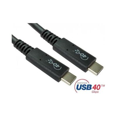 Cables Direct USB4-4100 USB cable USB 3.2 Gen 2 (3.1 Gen 2) 1 m USB A Black