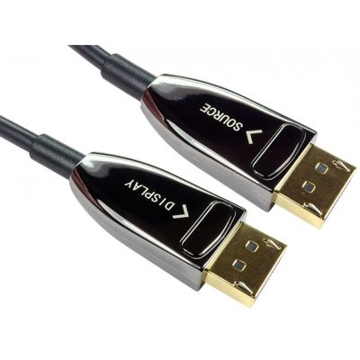 Cables Direct NLDP-AOC020 DisplayPort cable 20 m Black