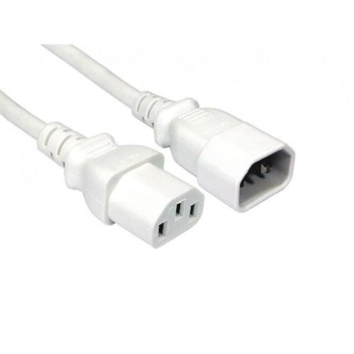 Cables Direct RB-315-WH power cable White 5 m IEC C13 IEC C14 - Image 1