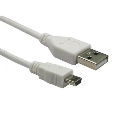 Cables Direct 99CDL2-0622-WT USB cable USB 2.0 1.8 m USB A Mini-USB B White