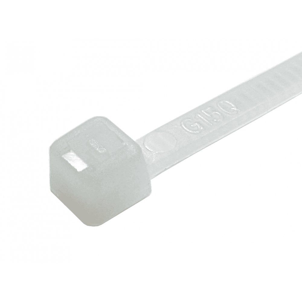 Cables Direct CT-100W cable tie Ladder cable tie Nylon White 100 pc(s) - Image 1