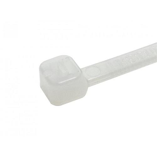 Cables Direct CT-300W cable tie Beaded cable tie Nylon White 100 pc(s) - Image 1
