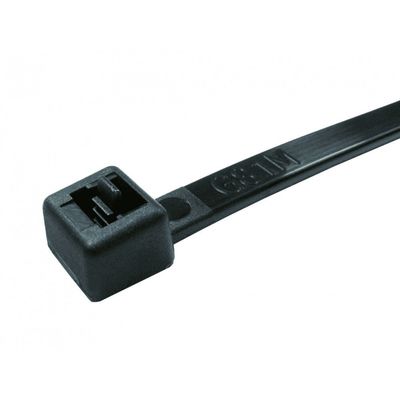 Cables Direct CTR-200B cable tie Ladder cable tie Nylon Black 100 pc(s