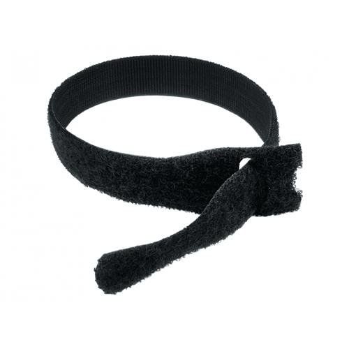 Cables Direct CT-VEL300 cable tie Hook & loop cable tie Black - Image 1
