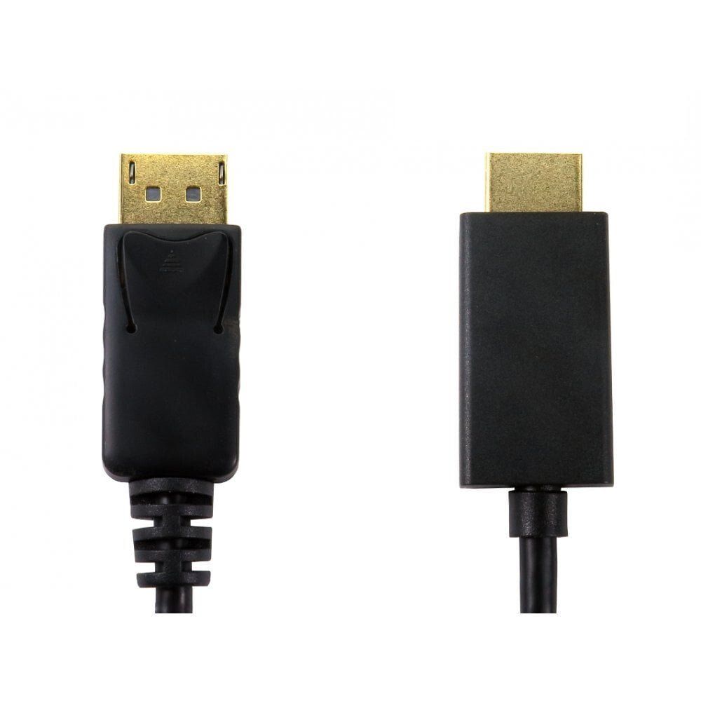 Cables Direct HDPORT-0054K-1M video cable adapter DisplayPort HDMI Black - Image 1