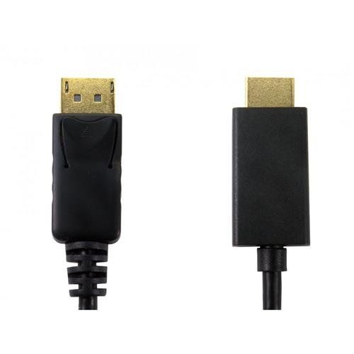 Cables Direct HDPORT-0054K-2M video cable adapter DisplayPort HDMI Bla - Image 1
