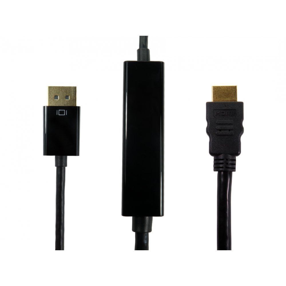 Cables Direct HDPORT-0054K-3M video cable adapter DisplayPort HDMI Black - Image 1
