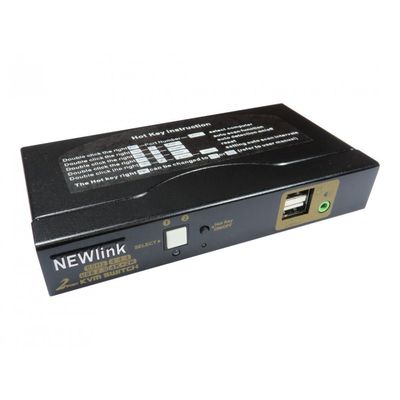 CDL 2 PORT HDMI v2.0 / USB KVM SWITCH