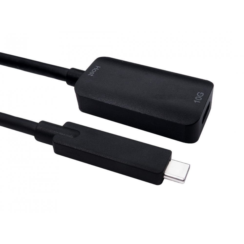 Cables Direct USB3C-EXT5PWRAD USB cable USB 3.2 Gen 1 (3.1 Gen 1) 5 m USB C Black - Image 1