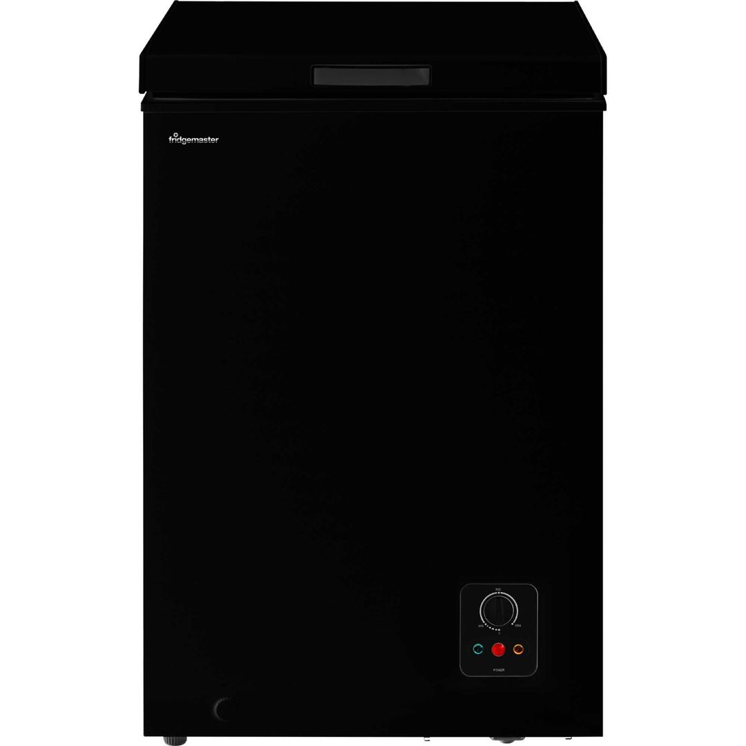 Fridgemaster 95 Litre Chest Freezer - Black - Image 1