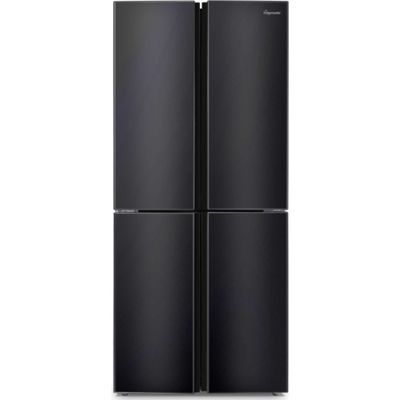 Fridgemaster 427 Litre Four Door American Fridge Freezer - Black