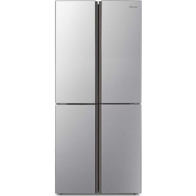 Fridgemaster 427 Litre Four Door American Fridge Freezer - Silver