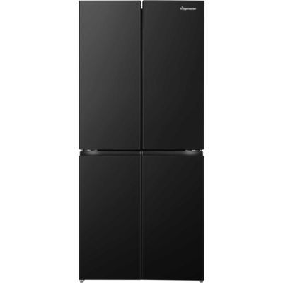 Fridgemaster 427 Litre Four Door American Fridge Freezer - Black