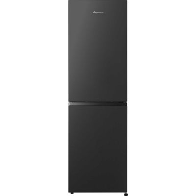 Fridgemaster 252 Litre 50/50 Freestanding Fridge Freezer - Black