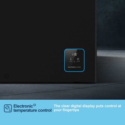Fridgemaster 141 Litre Chest Freezer - Black