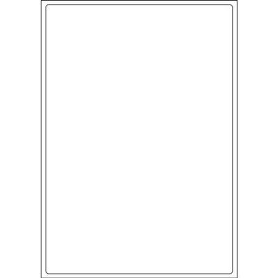 Valuex Multipurpose Label 199.6X289.1Mm 1 Per A4 Sheet White (Pack 100 Labels) - 15124Sm