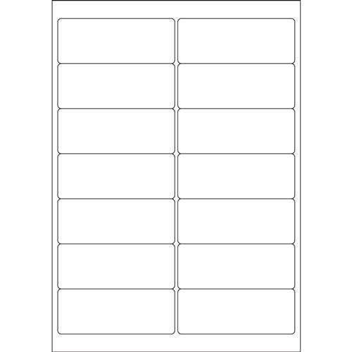 Valuex Multipurpose Label 99.1X38.1Mm 14 Per A4 Sheet White (Pack 1400 Labels) - 15131Sm - Image 1