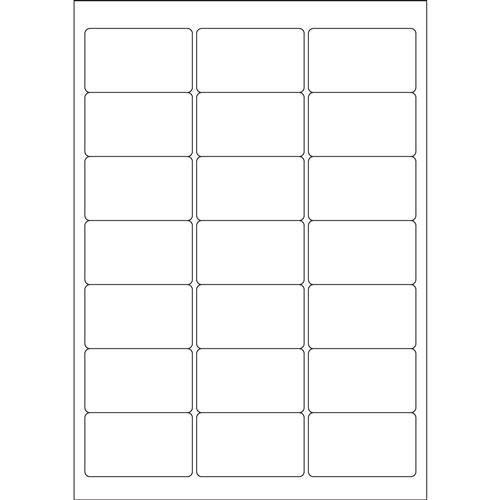 Valuex Multipurpose Label 63.5X38.1Mm 21 Per A4 Sheet White (Pack 2100 Labels) - 15138Sm - Image 1