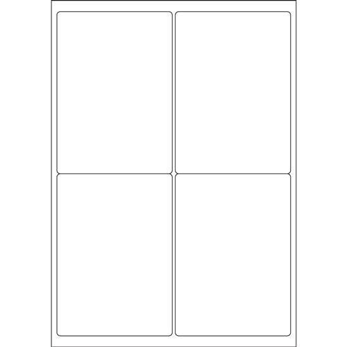 Valuex Multipurpose Label 99.1X139mm 4 Per A4 Sheet White (Pack 400 Labels) - 15145Sm - Image 1