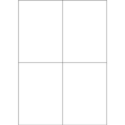 Valuex Multipurpose Label 105X148mm 4 Per A4 Sheet White (Pack 400 Labels) - 15327Sm