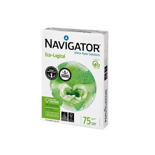 Navigator Ecological Paper A4 75gsm White (Box 10 Reams) - Image 1